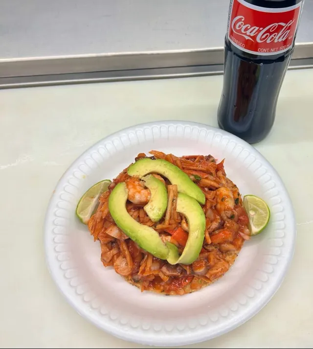 Tostada Enchilada